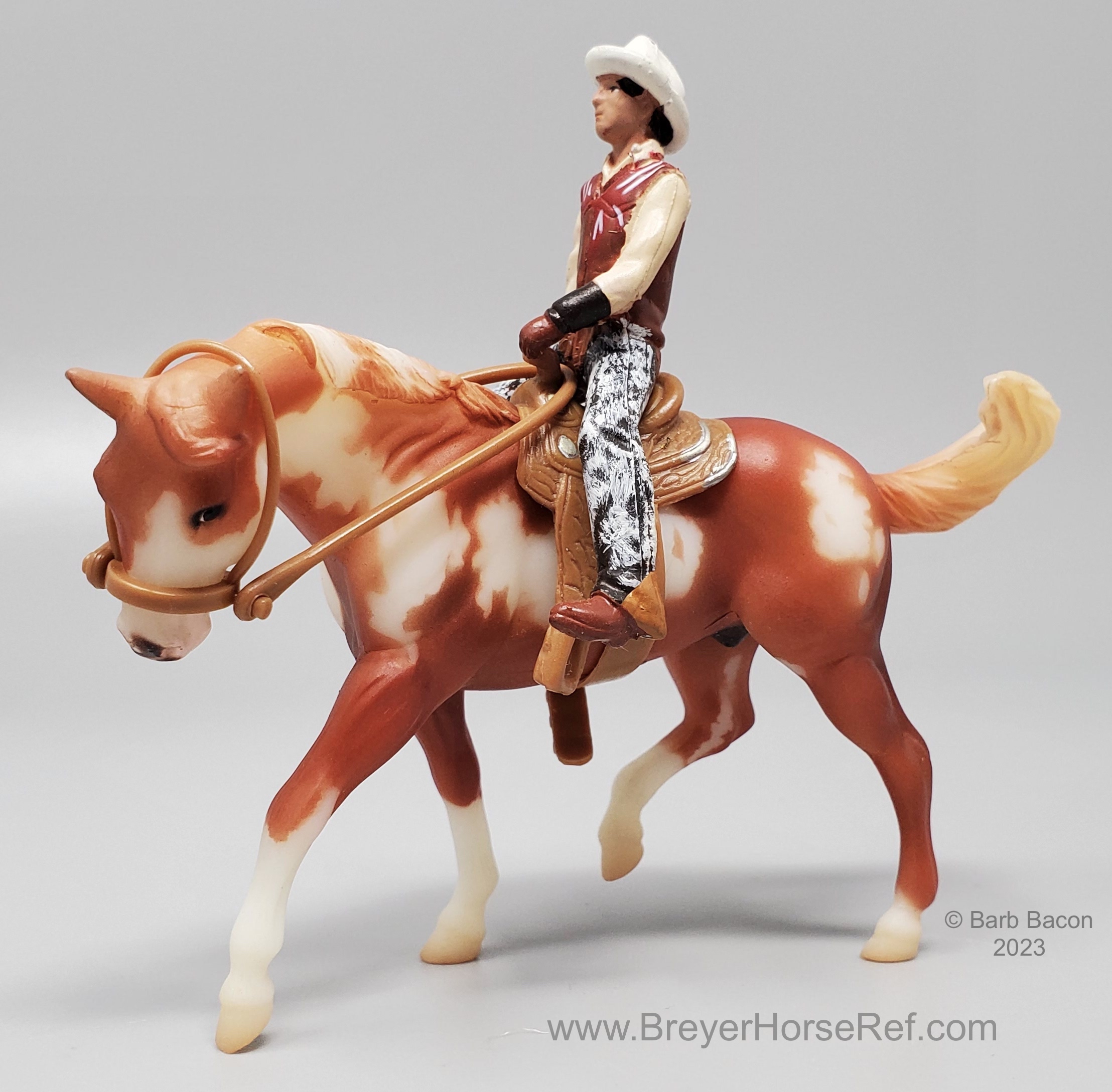 SM Appaloosa: Chestnut Pinto - Hidalgo & Buffalo Bill Show Play
